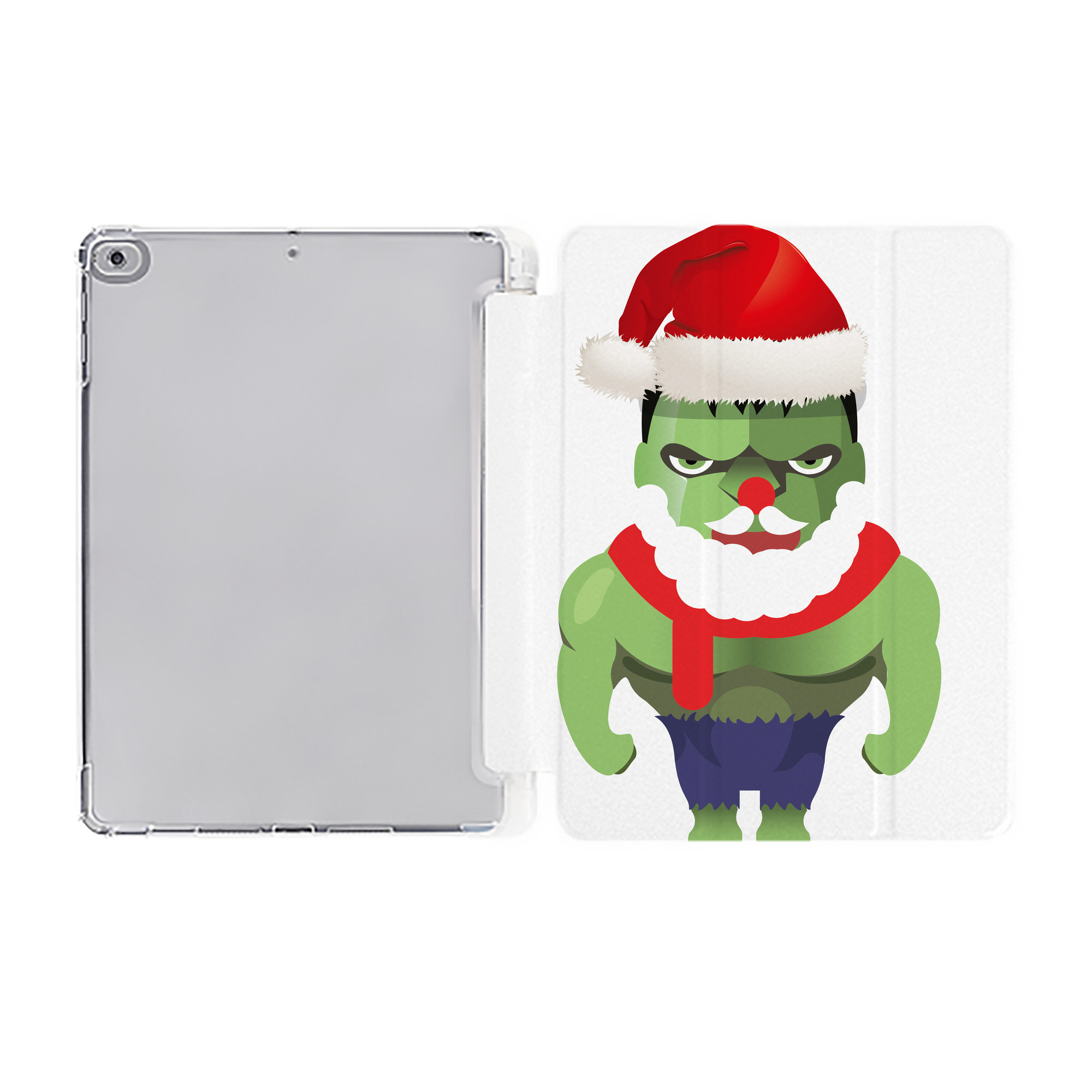 （画像用） アベンジャーズ The Avengers IPad ケース ペン収納付き 三つ折りスタンド PUレザー×シリコン 対応機種9.5/10.5/10.9インチ